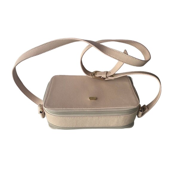 MUSSI Crossbody Bag Purse 100% Colombian Leather Blush, New with tags - Picture 2 of 13